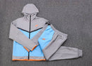 Conjunto Tech Fleece Cinza e Azul - Lagrife Sport