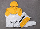 Conjunto Nike Tech Fleece Amarelo e Cinza - Lagrife Sport