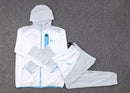 Conjunto Nike Tech Fleece Inside Branco e Cinza - Lagrife Sport