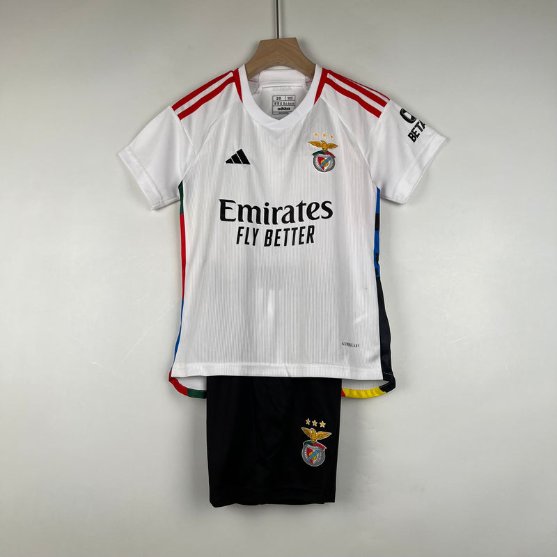 Kit Infantil Benfica I 23/24 - Branca