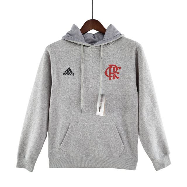 Moletom do Flamengo 2022 Cinza - Adidas