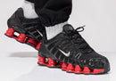TÊNIS NIKE SHOX TL OFF BLACK/ RED - Lagrife Sport
