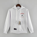 Moletom PSG Jordan Branco - Lagrife Sport
