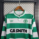 Camisa Manga Longa Retrô Celtic Verde 1988 - Lagrife Sport