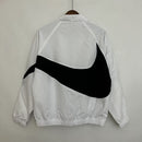 Corta Vento Branco Nike Big Logo - Lagrife Sport