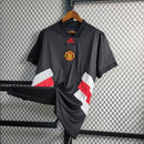 Camisa Icon Preta Manchester United - Lagrife Sport