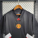 Camisa Icon Preta Manchester United - Lagrife Sport