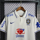 Camisa Polo Brasil - Branca - Todos os patrocinios - Lagrife Sport