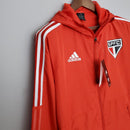 Corta Vento São Paulo Vermelho e Branco - Lagrife Sport