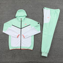 Conjunto Nike Tech Fleece Verde / Branco / Rosa - Lagrife Sport