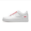 TÊNIS NIKE AIR FORCE 1 TRIPLE WHITE x SUPREME - Lagrife Sport