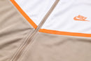 Conjunto Nike Tech Fleece Branco e Marrom - Lagrife Sport