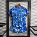 Camisa Feminina Azul Anime Japão - Lagrife Sport