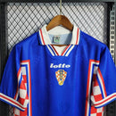 Camisa Azul Retrô Croacia 1998 - Lagrife Sport