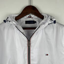 Corta Vento Tommy Hilfiger Branco e Preto - Lagrife Sport