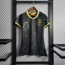 Camisa Feminina Brasil Preta Cactos Especial - Lagrife Sport