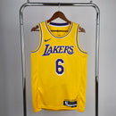NBA LAKERS LEBRON JAMES 6 yellow - Lagrife Sport