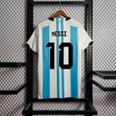 Camisa Branca Argentina Copa do Mundo 2022 - Messi - Lagrife Sport