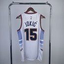Regata Branca NBA Denver Nuggets Jokic 15 - Lagrife Sport