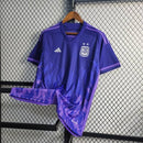 Camisa Roxa Argentina Copa do Mundo 2022 - Lagrife Sport