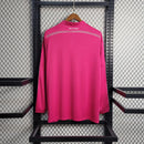Camisa Manga Longa Rosa Retro Real Madrid 13/14 - Lagrife Sport