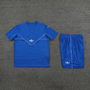 Kit Camisa e Short Adidas Azul - Lagrife Sport