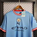 Camisa Azul Home Manchester City - 22/23 - Lagrife Sport