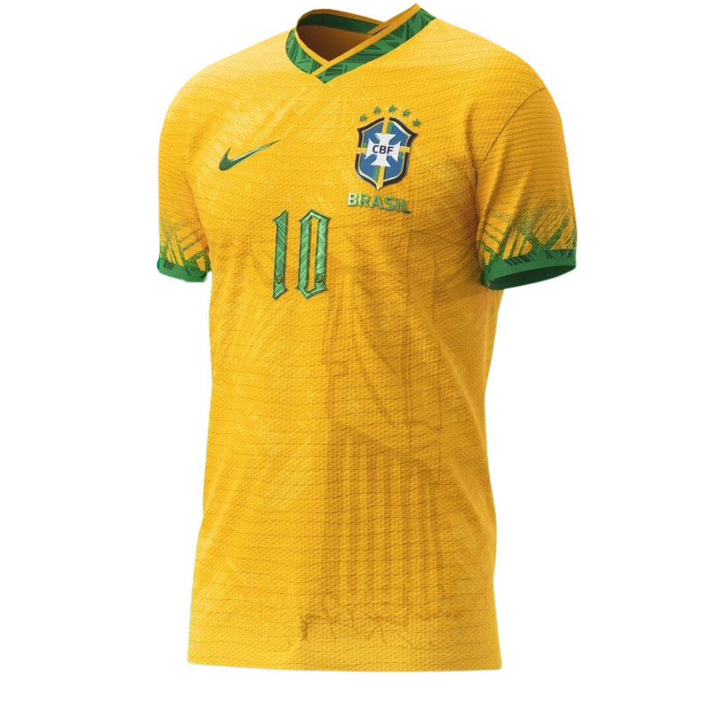 Camisa Brasil Edição Concept 2022 Amarela - Nike - Masculino Jogador