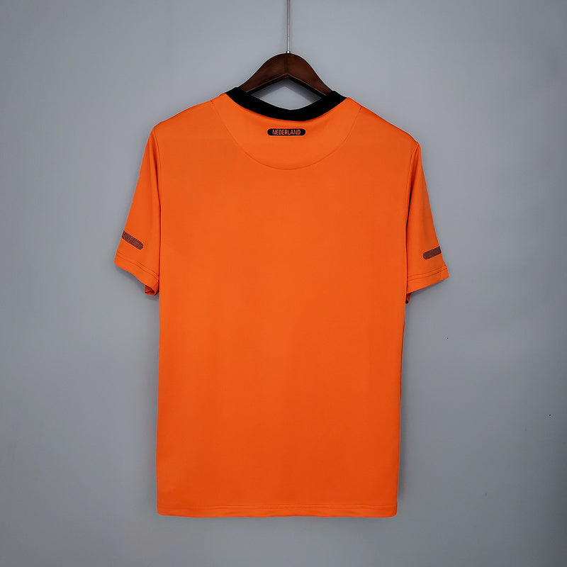 Camisa Holanda Retrô 2010 Laranja - Nike