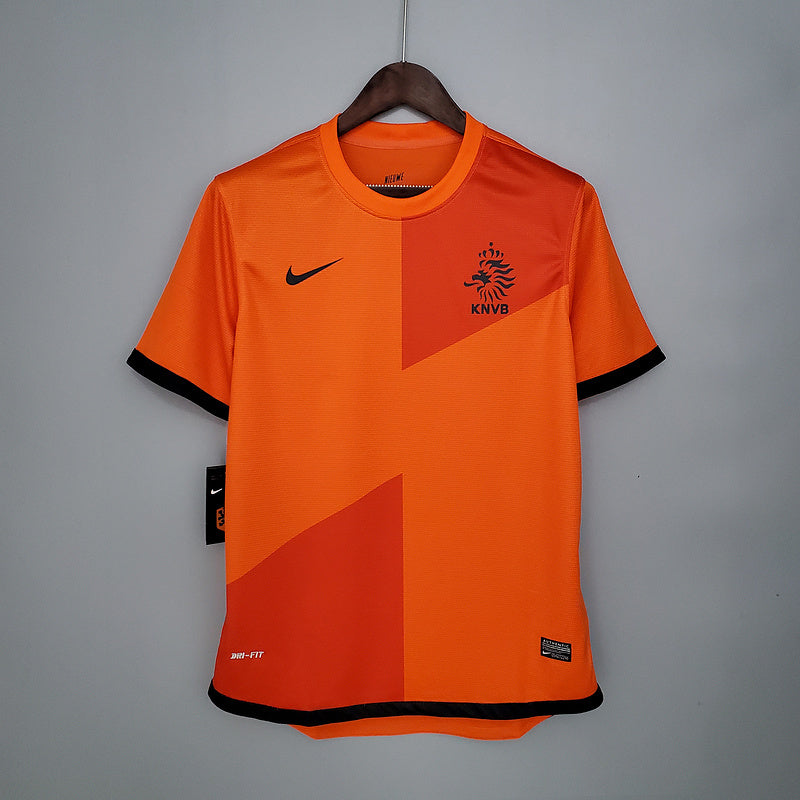 Camisa Holanda Retrô 2012 Laranja - Nike