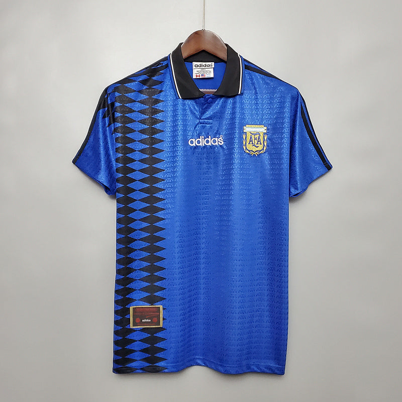 Camisa Seleção Argentina Retrô 1994 Azul - Adidas