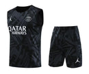Kit Camisa Regata e Short PSG Preto 23/24 - Lagrife Sport