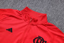 Conjunto Vermelho Flamengo Pré Jogo 23/24 – Ziper Total - Lagrife Sport