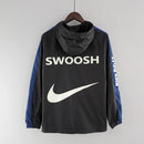 Corta Vento Swoosh Nike Preto x Branco x Verde - Lagrife Sport