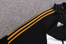 Conjunto Juventus Preto x Dourada Ziper Total - Lagrife Sport