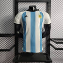 Camisa Branca e Azul Argentina Copa do Mundo 2022 Modelo Jogador - Lagrife Sport