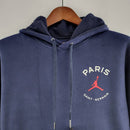 Moletom PSG Jordan Azul Escuro - Lagrife Sport