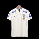 Camisa Pré Jogo <br>Brasil Branca - Lagrife Sport