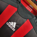 Camisa Manga Longa Rubro Negra Retro Teamgeist Milan 06/07 - Lagrife Sport