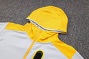 Conjunto Nike Tech Fleece Inside Cinza e Amarelo - Lagrife Sport
