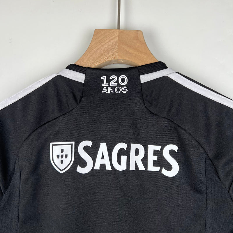 Kit Infantil Benfica II 23/24 - Preto