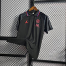 Camisa Polo PSG Preta e Rosa - Lagrife Sport