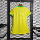 Camisa Feminina Amarela Brasil Copa do Mundo 2022 - Lagrife Sport