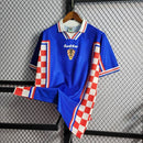 Camisa Azul Retrô Croacia 1998 - Lagrife Sport