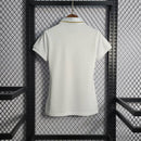 Camisa Polo Brasil Feminina Branca e Dourada Gold - Lagrife Sport