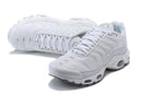 TÊNIS NIKE AIR MAX PLUS TN TRIPLE WHITE (SOLA CINZA) - Lagrife Sport