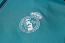 Conjunto – Real Madrid – Azul x Preto – Meio Ziper - Lagrife Sport