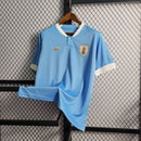 Camisa Azul Home Uruguai Copa do Mundo 2022 - Lagrife Sport
