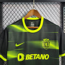 Camisa Preta e Verde Away Sporting 22/23 - Lagrife Sport