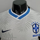 Camisa Brasil Branca Folhas Modelo Jogador - Lagrife Sport